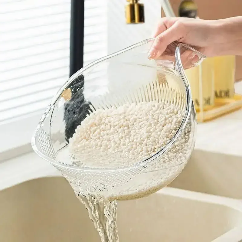 Kitchen Gadgets Rice Filter - อุปกรณ์ล้างครัว ตะกร้ากรองล้างข้าว อ่างล้างข้าว ตะกร้ากรองน้ำ อ่างล้างจานในครัวเรือน อ่างล้างผลไม้