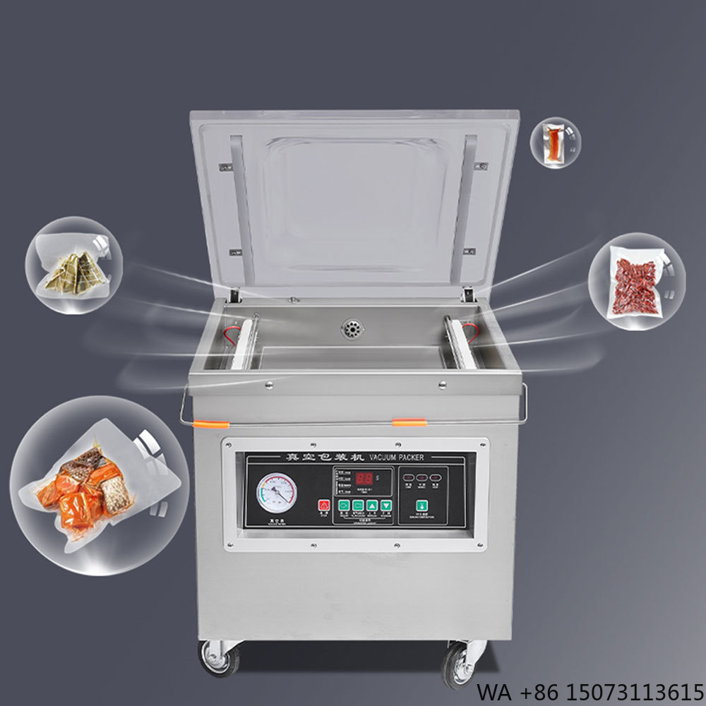 Food Vacuum Sealer - เครื่องซีลสูญญากาศแบบตั้งโต๊ะ รุ่น Dz-400 สำหรับใช้งานเชิงพาณิชย์ ดีไซน์กะทัดรัด ตัวเครื่องทำจากสแตนเลส