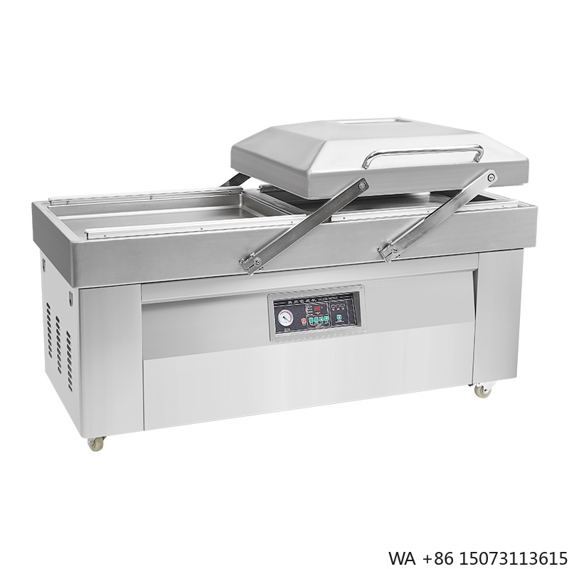 Food Vacuum Sealer - เครื่องบรรจุภัณฑ์สูญญากาศแบบสองห้อง รุ่น Dz-800_2sb สำหรับอาหาร