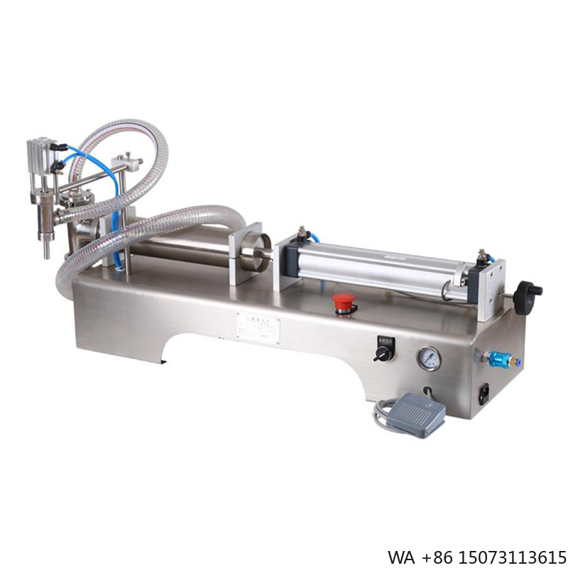Food Vacuum Sealer - เครื่องบรรจุของเหลวแบบกึ่งอัตโนมัติขนาดเล็ก ปรับแต่งได้ 1-5000 มล. สำหรับผลิตภัณฑ์ที่มีความหนืดสูง