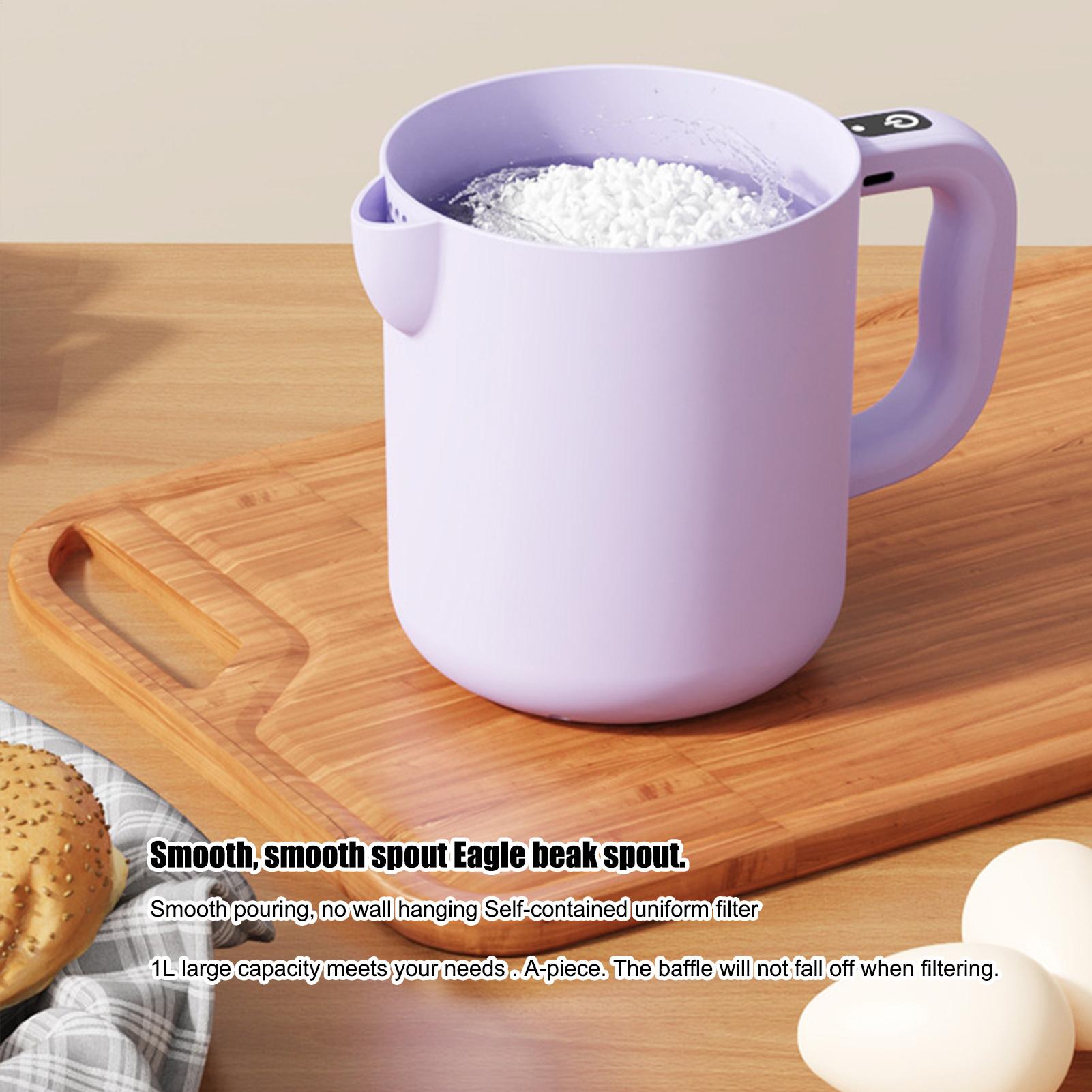 Kitchen Gadgets Rice Filter - เครื่องตีไข่ไฟฟ้า 2 In 1 เครื่องผสมมือถือไร้สายและกรอง 1L