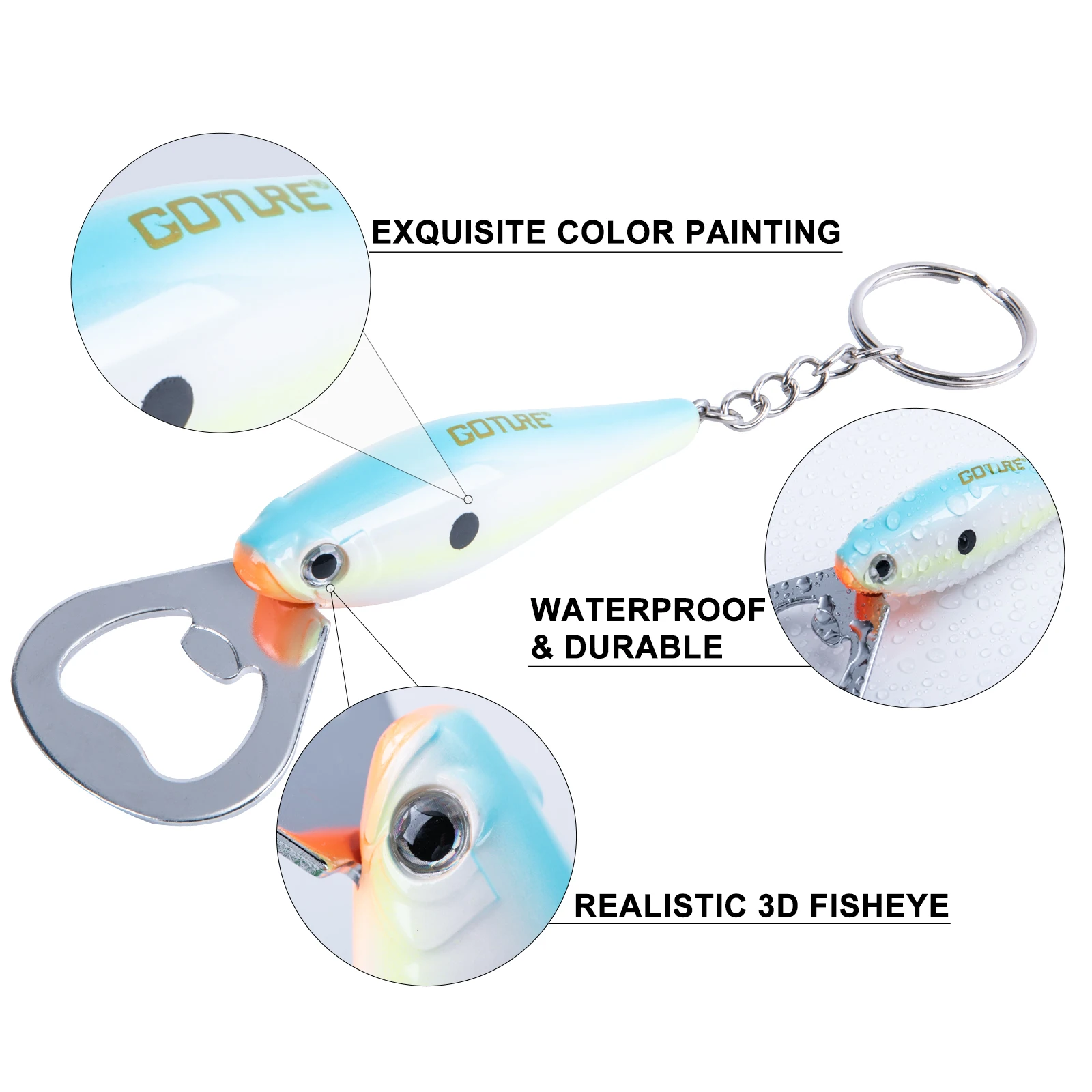 Goture 1 ชิ้นตกปลา Lure ที่เปิ - Kitchen Gadgets List บทวิจารณ์และราคา
