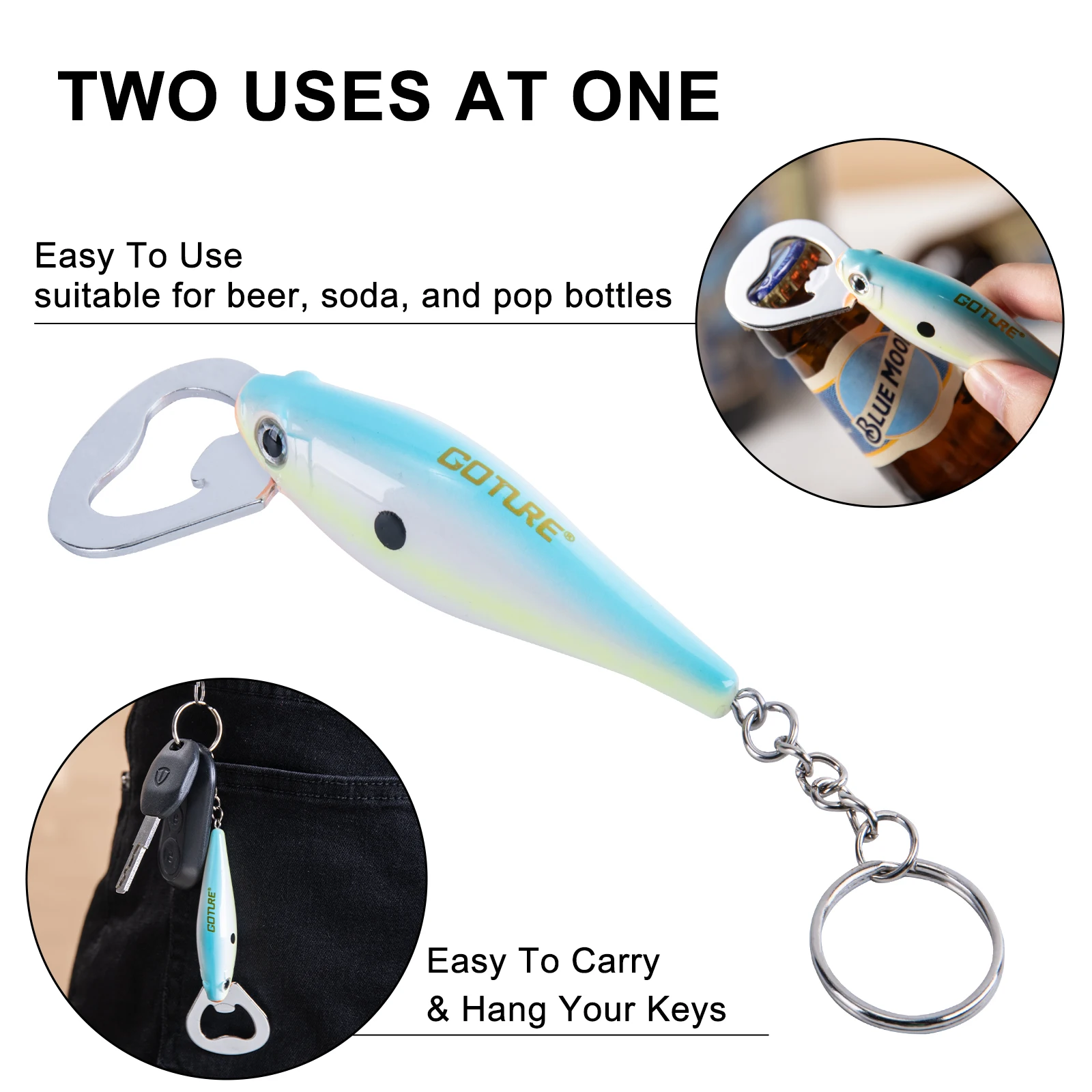 Goture 1 ชิ้นตกปลา Lure ที่เปิ - Kitchen Gadgets List บทวิจารณ์และราคา