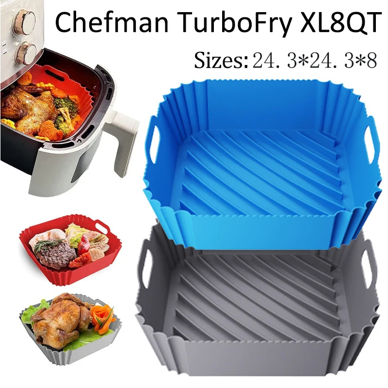 ขนาดใหญ่ Air Fryer ซิลิโคนตะกร - Kitchen Gadgets Air Fryer บทวิจารณ์และราคา