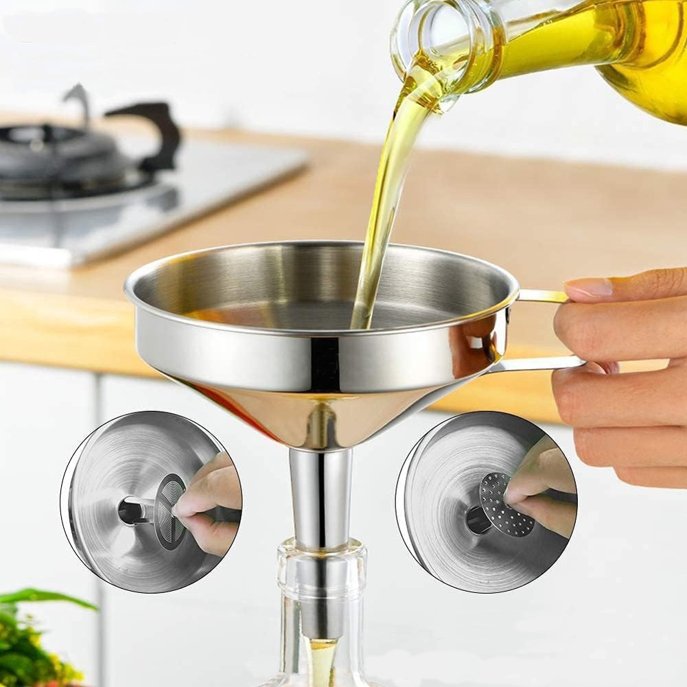 กรวยกรองน้ำมันสแตนเลส 1 ชิ้น ป - Kitchen Gadgets List บทวิจารณ์และราคา