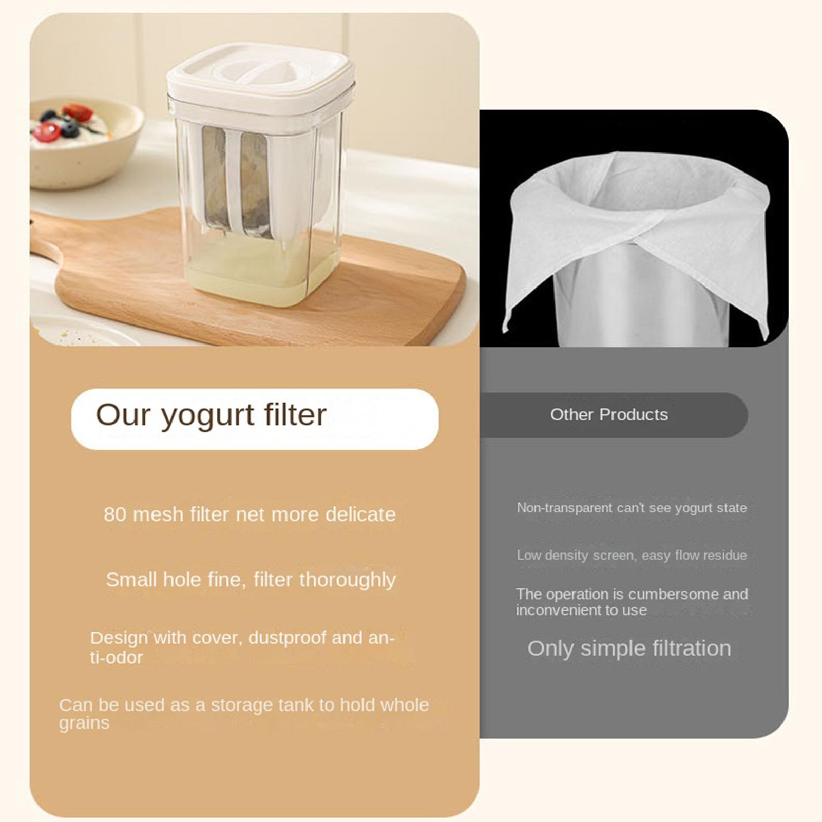ที่กรองโยเกิร์ตแบบใช้ซ้ำได้ ตา - Kitchen Gadgets Rice Filter บทวิจารณ์และราคา