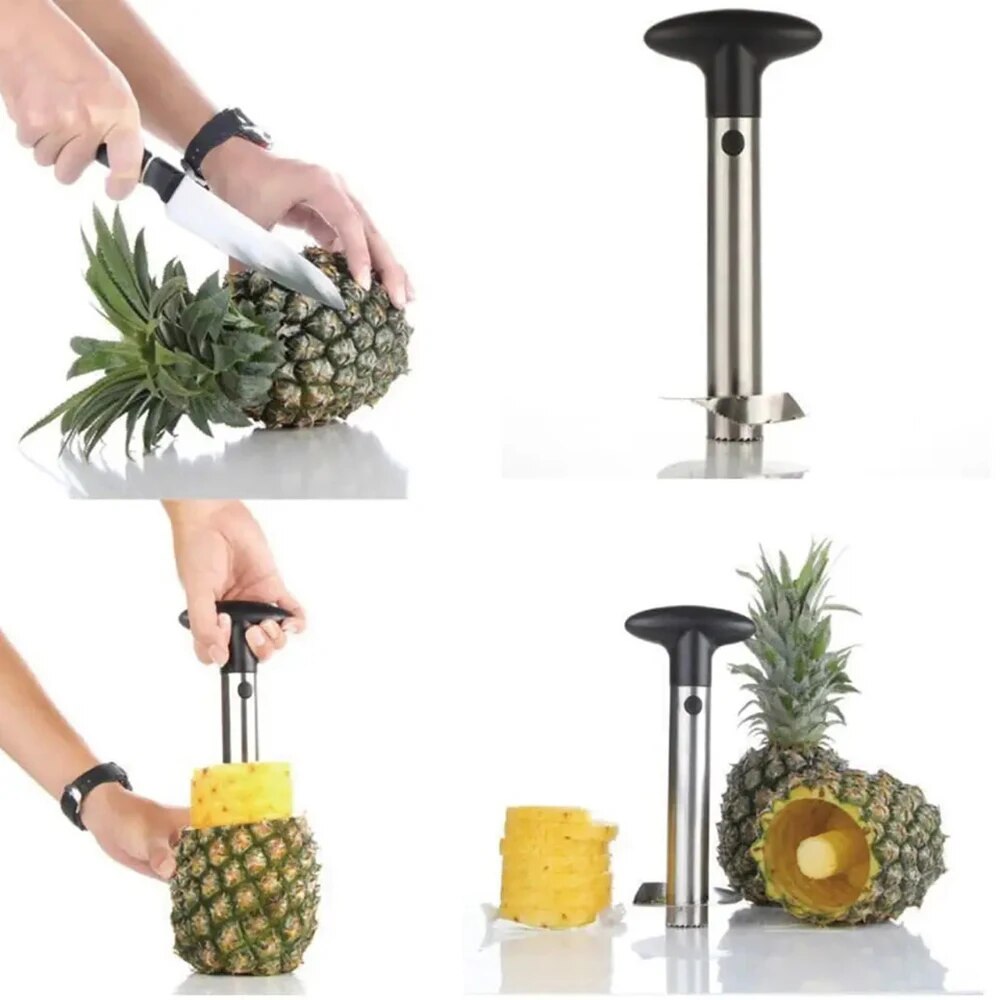 Spot สแตนเลสสับปะรด Peeler สับ - Kitchen Gadgets Vegetable Cutter บทวิจารณ์และราคา