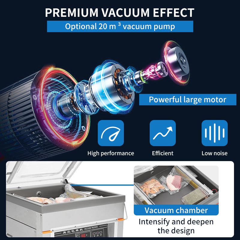 เครื่องซีลสูญญากาศแบบกึ่งอัตโน - Food Vacuum Sealer บทวิจารณ์และราคา