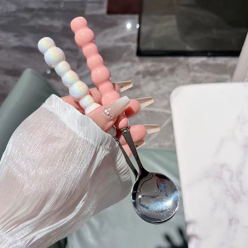 ช้อนคนทำจากสเตนเลสช้อนมีด้ามมุ - Kitchen Gadgets List บทวิจารณ์และราคา