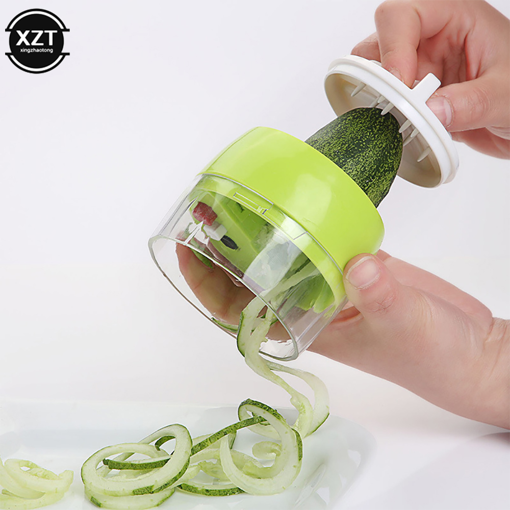 มือถือ Duty Spiralizer ผักเครื - Kitchen Gadgets Vegetable Cutter บทวิจารณ์และราคา