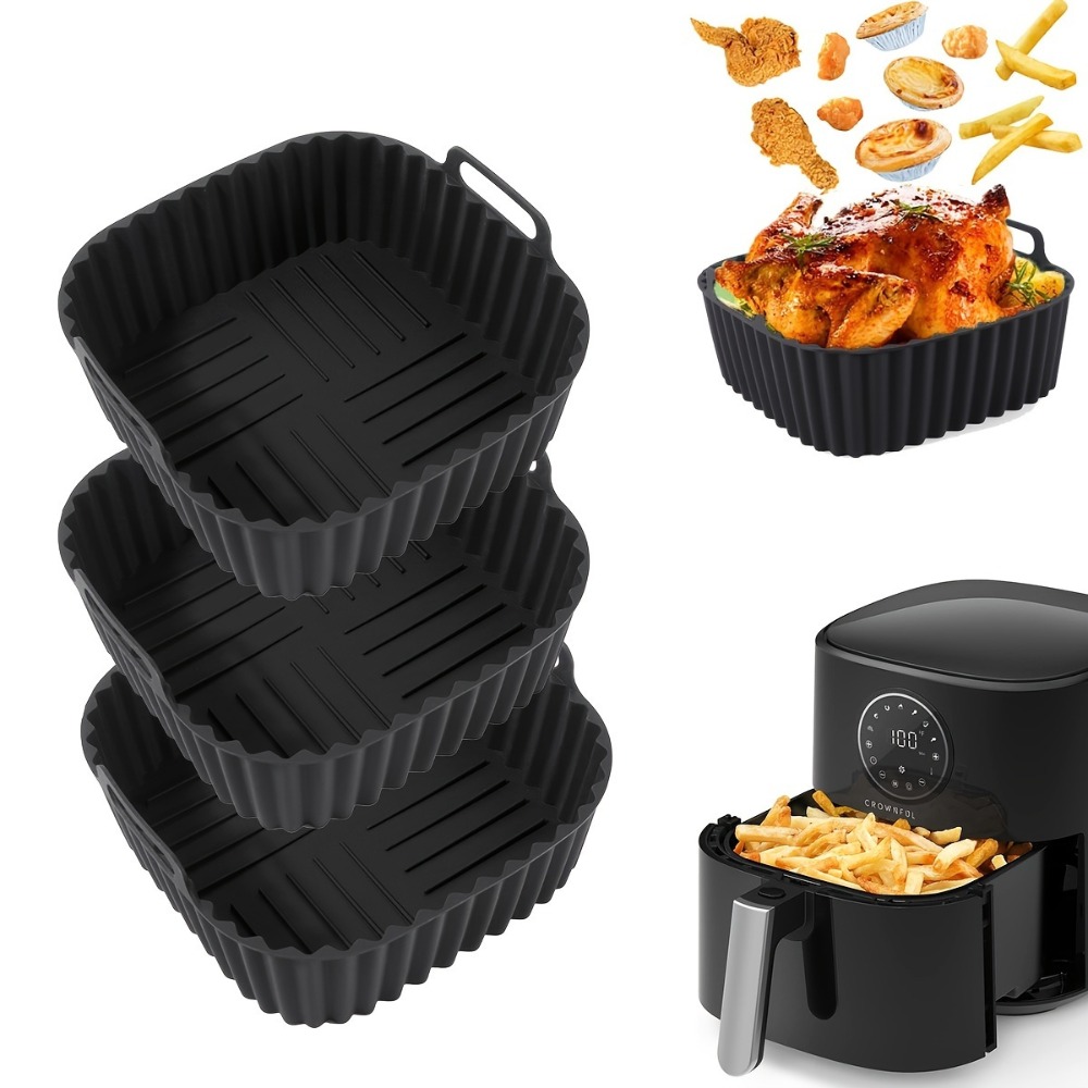 แผ่นรองซิลิโคนสำหรับหม้อทอดไร้ - Kitchen Gadgets Air Fryer บทวิจารณ์และราคา