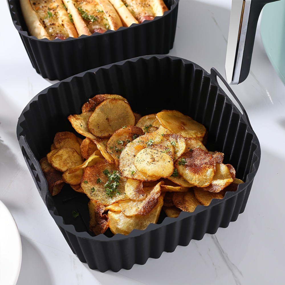 แผ่นรองซิลิโคนสำหรับหม้อทอดไร้ - Kitchen Gadgets Air Fryer บทวิจารณ์และราคา