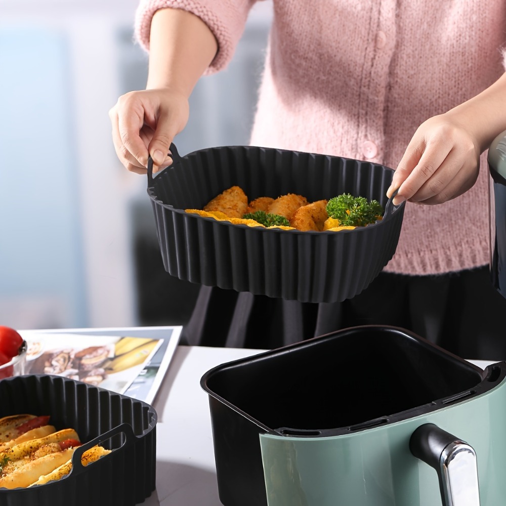แผ่นรองซิลิโคนสำหรับหม้อทอดไร้ - Kitchen Gadgets Air Fryer บทวิจารณ์และราคา