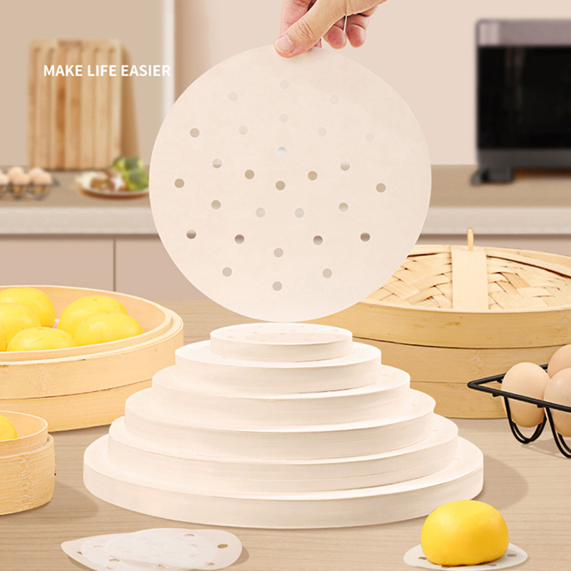 กระดาษรองนึ่งไม้ไผ่แบบใช้แล้วท - Kitchen Gadgets Air Fryer บทวิจารณ์และราคา