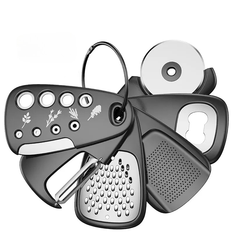 6 ชิ้น Gadgets ครัวชุดประหยัดพ - Kitchen Gadgets Vegetable Cutter บทวิจารณ์และราคา