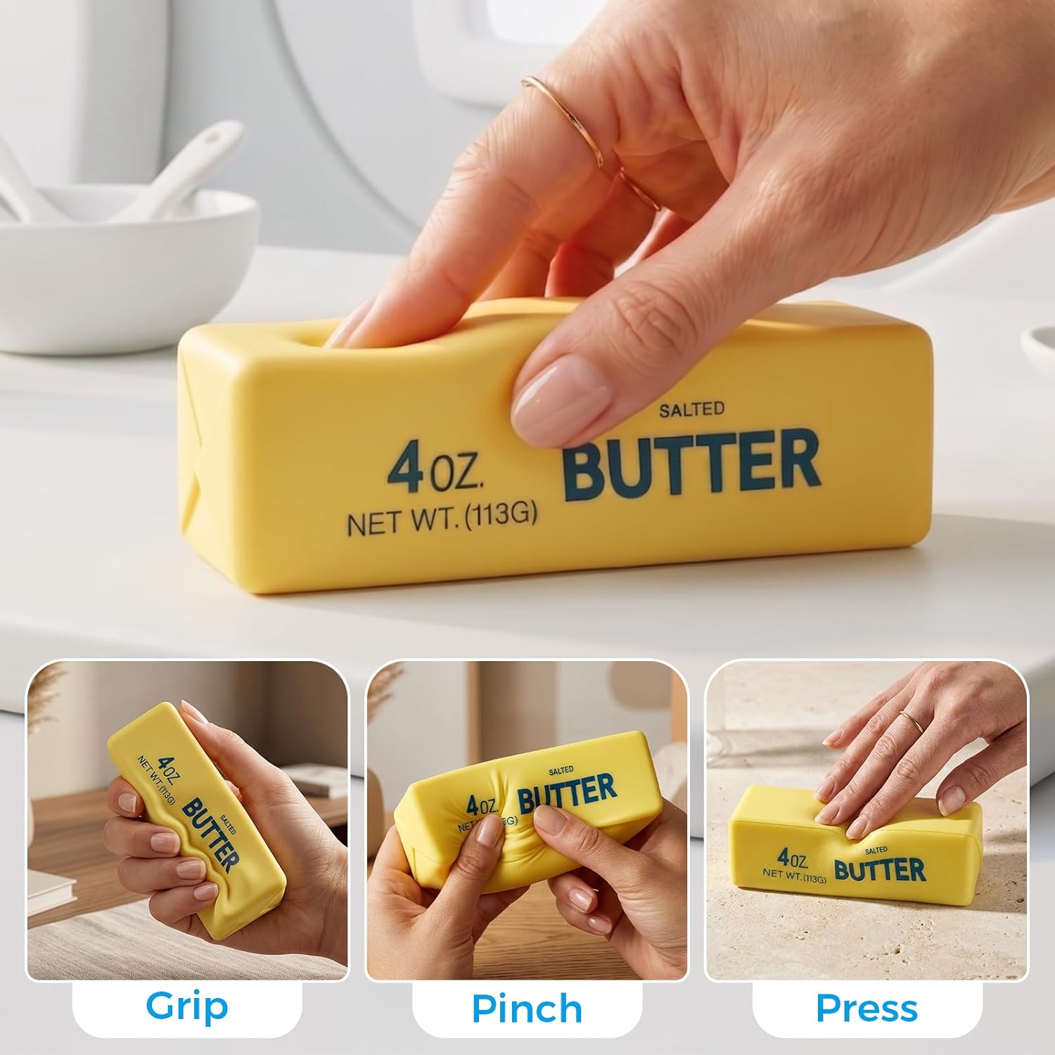 แท่งบัตเตอร์ซิลิโคนนุ่มแบบใหม่ - Kitchen Gadgets List บทวิจารณ์และราคา