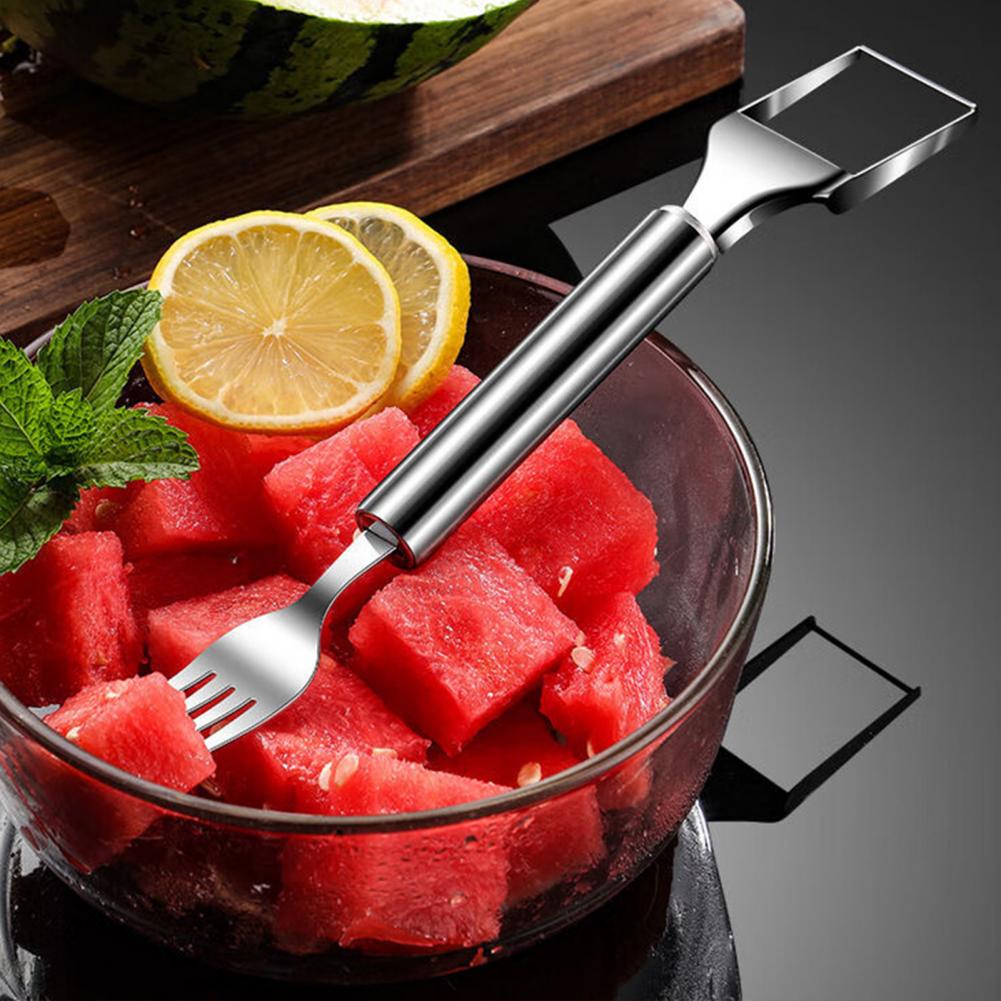 ส้อมสแตนเลสสำหรับตัดแตงโม เครื - Watermelon Slicer Cutter บทวิจารณ์และราคา